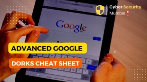 Advanced Google Dorks Cheat Sheet