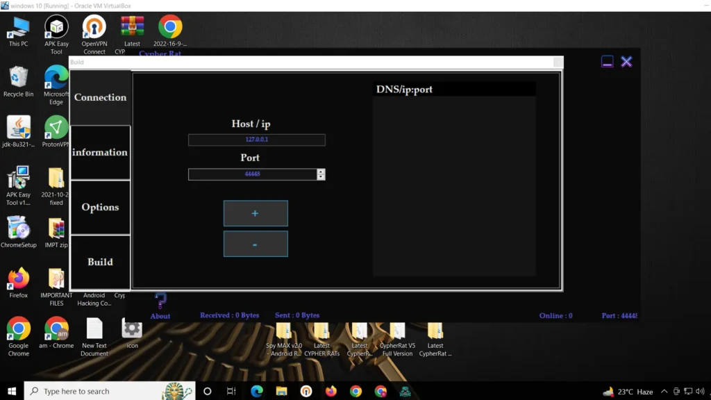 CypherRAT – Create FUD Payload and Hack Android Phone 6 Screenshot 5