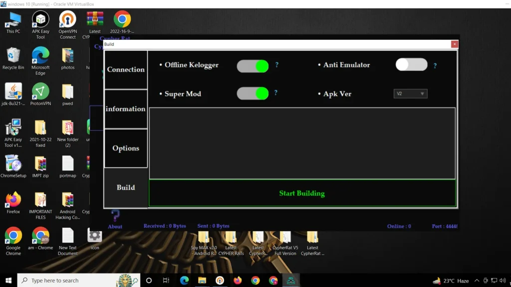 CypherRAT – Create FUD Payload and Hack Android Phone 9 Screenshot 8