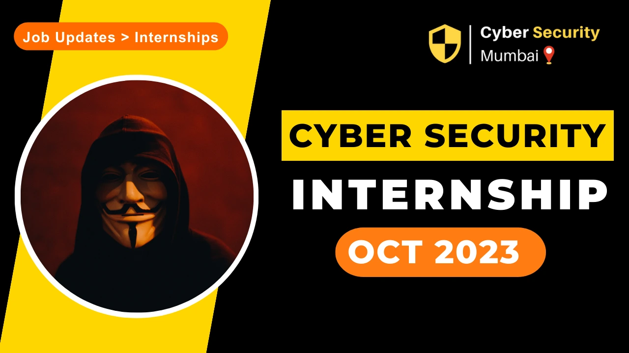 Cyber Security internship oct 2023